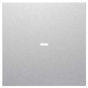80960283  - Cover plate for switch aluminium 80960283