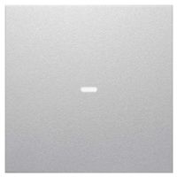 80960283  - Cover plate for switch aluminium 80960283 - thumbnail
