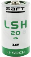 Saft LSH 20 lithium D batterij (3,6V)