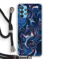 Mirrored Mirage: Samsung Galaxy A32 4G Transparant Hoesje met koord