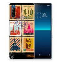 Sony Xperia L4 | Silliconen Back Cover | Postzegels