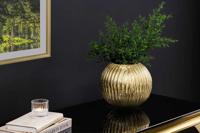 Moderne vaas ELEGANCE 25cm goud antiek gehamerd design - 44840
