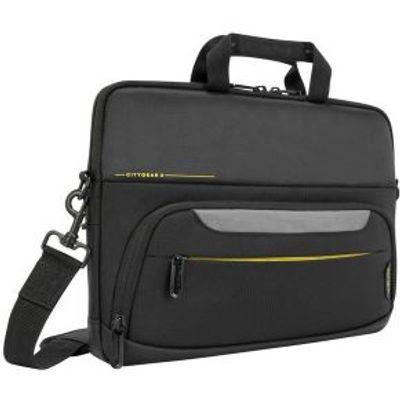 Targus City Gear notebooktas 35,6 cm (14 ) Aktetas Zwart