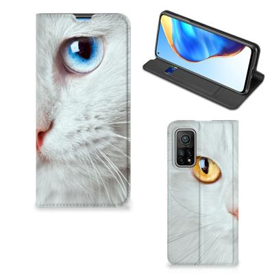 Xiaomi Mi 10T | 10T Pro | Hoesje maken | Witte Kat