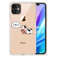 Apple iPhone 11 Stevig | Bumper Hoesje | Cow