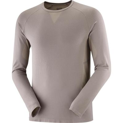 Salomon Sense aero seamless tee heren - BRUIN - Heren
