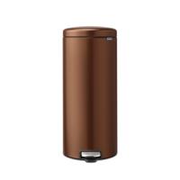 Brabantia NewIcon Pedaalemmer - 30 liter - kunstof binnenemmer - warm bronze 238789
