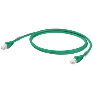 Weidmüller 1251590035 RJ45 Netwerkkabel, patchkabel CAT 6A S/FTP 3.50 m Groen 1 stuk(s)