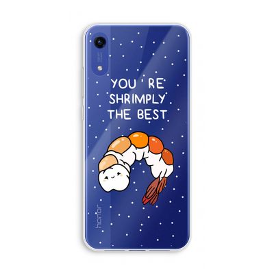You're Shrimply The Best: Honor Play 8A Transparant Hoesje