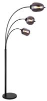 Globo Staande vloerlamp Blacky 15345-3S