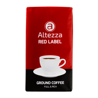 Altezza - gemalen koffie - Rood