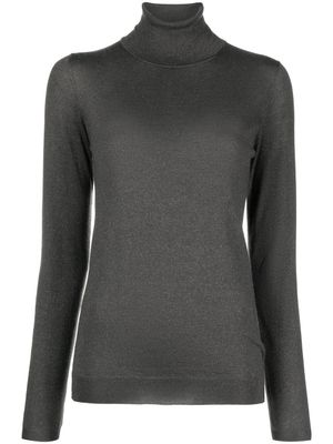 Brunello Cucinelli pull en cachemire à col roulé - Gris