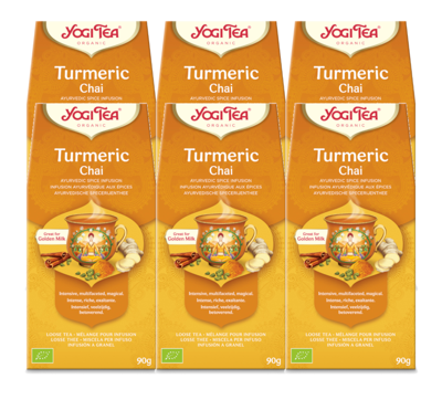 Yogi Tea Turmeric Chai Losse Thee Voordeelverpakking