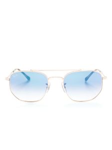 Ray-Ban lunettes de soleil RB3707 à montue géométrique - Rose