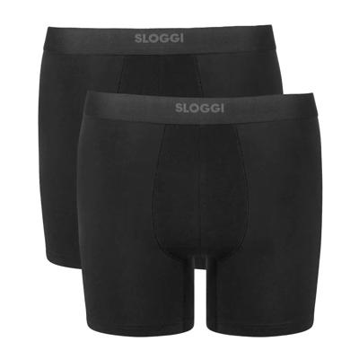 Sloggi men Ever Ease 2-pack short zwart