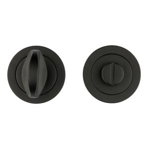 Hdd Pro WC Garnituur Rond Draairozas Zwart