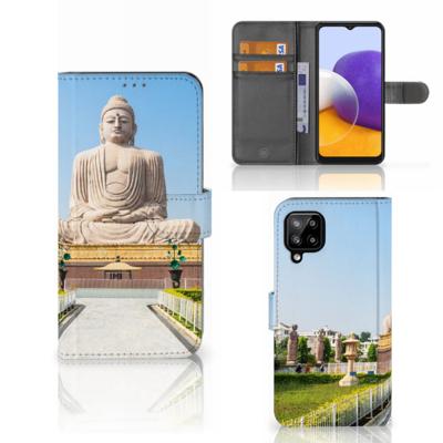 Samsung Galaxy A22 4G | M22 | Flip Cover | Boeddha