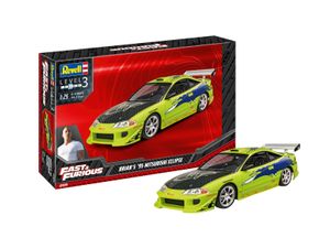 Revell 1/25 Fast & Furious Brain`s '95 Mitsubishi Eclipse Model-set