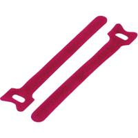 TRU COMPONENTS TC-MGT-310RD203 Klittenband kabelbinder Om te bundelen Haak- en lusdeel (l x b) 310 mm x 16 mm Rood 1 stuk(s)