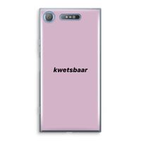 kwetsbaar: Sony Xperia XZ1 Transparant Hoesje