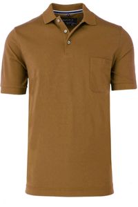 Marvelis Modern Fit Polo shirt Korte mouw caramel