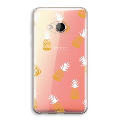 Ananasjes: HTC U Play Transparant Hoesje