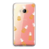 Ananasjes: HTC U Play Transparant Hoesje
