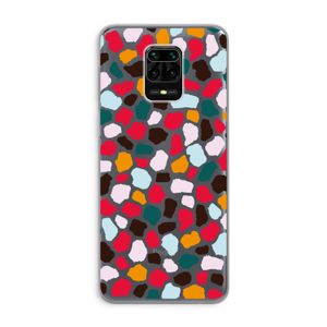 Colored Giraffe: Xiaomi Redmi Note 9 Pro Transparant Hoesje