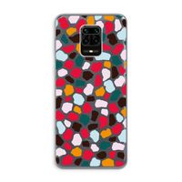 Colored Giraffe: Xiaomi Redmi Note 9 Pro Transparant Hoesje