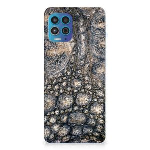 Motorola Moto G100 TPU Hoesje Krokodillenprint