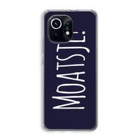 Moatsje!: Xiaomi Mi 11 Transparant Hoesje