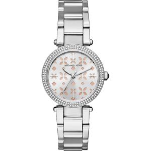 Michael Kors Mini Parker zilveren wijzerplaat dameshorloge MK6483