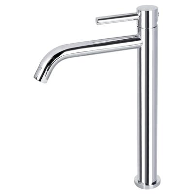 Differnz hoge kraan koud/warm - gebogen - 30.6 x 17.4 cm - mat chroom