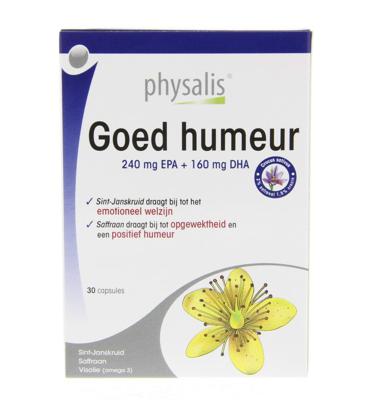 Physalis Supplementen Goed Humeur 30Capsules