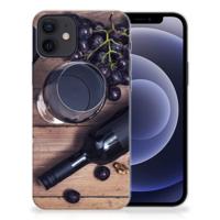 iPhone 12 | 12 Pro (6.1") | Siliconen Case | Wijn