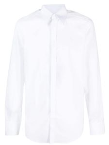 Dolce & Gabbana chemise en coton à col pointu - Blanc