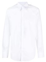 Dolce & Gabbana chemise en coton à col pointu - Blanc