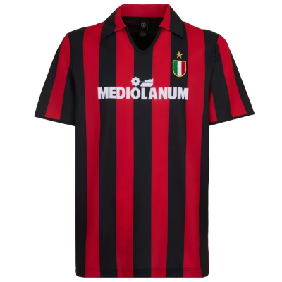 AC Milan Retro Voetbalshirt 1988-1989