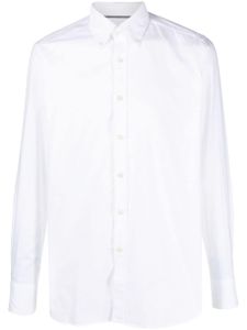 Tintoria Mattei chemise en coton à boutonnière - Blanc