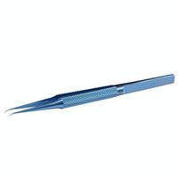 Kaisi Titanium legering pincet Reparatie vingerafdruk fly line telefoon moederbord precieze antimagnetische elektronica pincet (gebogen BT-15)