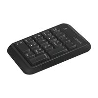 LogiLink ID0201 numeriek toetsenbord Laptop Bluetooth Zwart - thumbnail