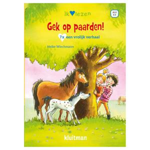 Uitgeverij Kluitman Gek op paarden! AVI E3