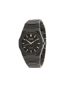 D1 Milano montre PolyCardon Cloudburst 40.5 mm - Noir