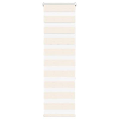 VidaXL Zebra blind 45x150 cm stofbreedte 40,9 cm polyester marmerbeige