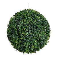 Mica Decorations Buxus Bal - 26x26x26 cm - Polyethyleen - Groen