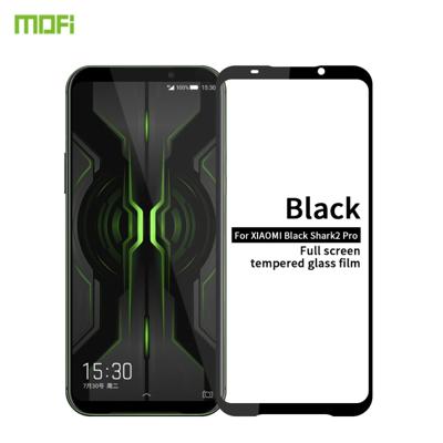 MOFI 9H 2.5 D volledig scherm gehard glas film voor Xiaomi Black shark2 Pro (zwart)
