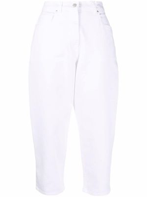 Fabiana Filippi pantalon fuselé court - Blanc