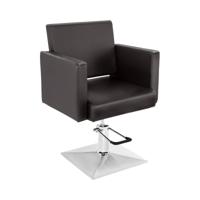 Kappersstoel - 480-590 mm - 200 kg - Bruin