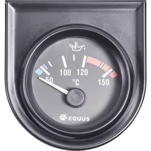 Equus 842109 Inbouwmeter (auto) Water-/olietemperatuurweergave Meetbereik 60 - 160 °C Standart Geel, Rood, Groen 52 mm