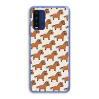 Pony: Xiaomi Redmi 9T Transparant Hoesje